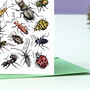 Beetles Of Britain Greeting Card, thumbnail 3 of 7