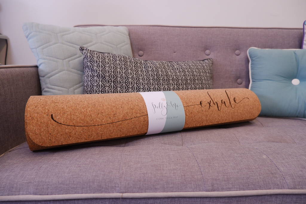 eco friendly cork yoga mat