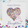 Butterfly Heart Daughter Birthday Card, thumbnail 1 of 12