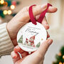 Personalised Baby First Christmas Bauble, thumbnail 5 of 7