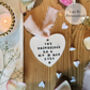 1st Valentine's As Mr And Mrs Heart Keepsake, thumbnail 1 of 3