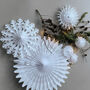 Fold Large Paper Snowflake Decoration, thumbnail 5 of 6