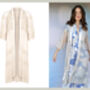 Ginny Duster Coat In Ivory Embroidered Lace, thumbnail 2 of 2