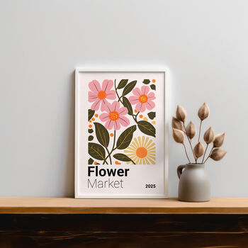 Flower Market, Botanical Print, 4 of 4