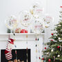 Christmas Confetti Balloons With Light Bulb Tails, thumbnail 1 of 3