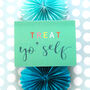 Mini Treat Yo Self Card, thumbnail 4 of 5