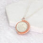 70th Birthday 1954 Lucky Sixpence Spinner Necklace, thumbnail 4 of 10
