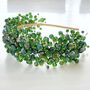 Vibrant Green Crystal Headband, thumbnail 3 of 6