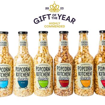 Giant 'Money Box' Gourmet Popcorn Bottle Sweet And Salt, 5 of 5