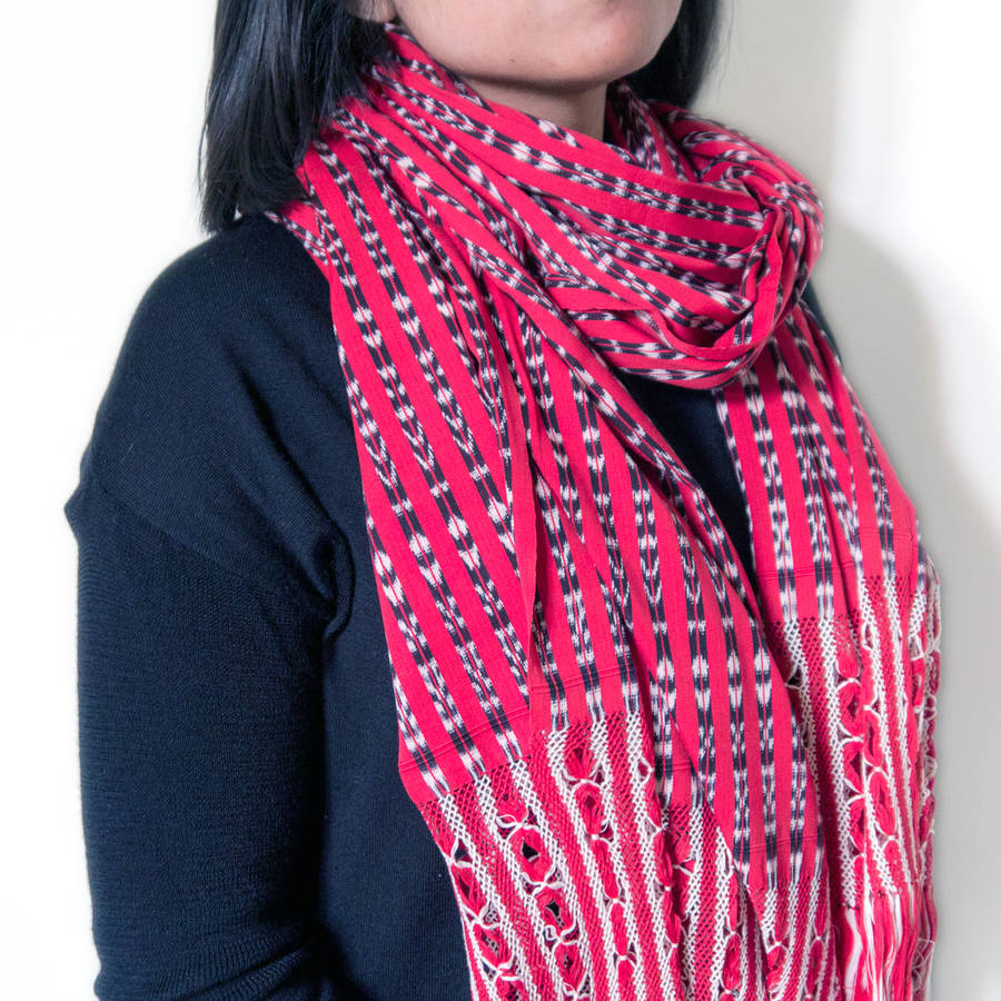Mexican Soft Rebozo Scarf Pashmina By Chilpa