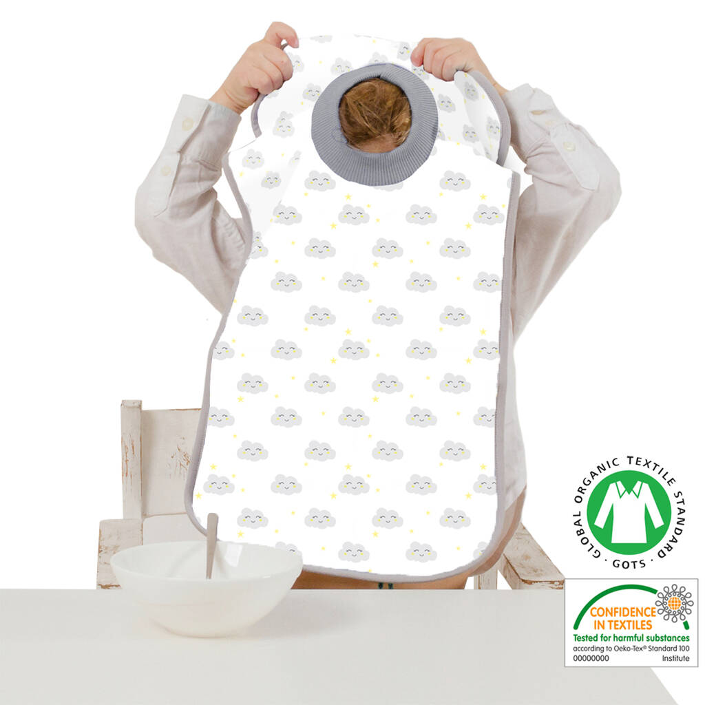 Clever Pullover Training Bib Clouds By Budhi Budha By Budhi Budha