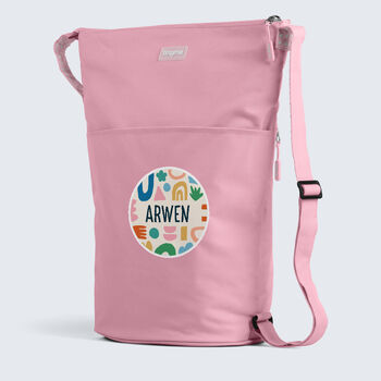 Personalised Abstract Design Kids Swim Bag, 5 of 10