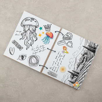 Personalised Pencil Scrapbook For Students Her, 6 of 9