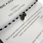 West Ham United Women Fan Bead Bracelet With Charms, thumbnail 2 of 5