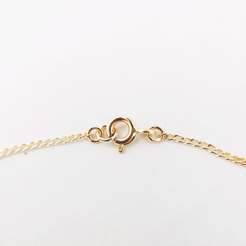'You And Me' Initials 14k Gold Filled Bracelet, 5 of 6