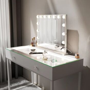 Dressing Table With Mirror LED Lights, 3 of 3