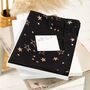 Rose Gold Metallic Printed Star Summer Scarves, thumbnail 1 of 12