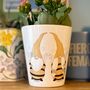 Bee Gnome Couple Plant Pot With Seeds Gift, thumbnail 3 of 4