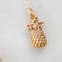 Summer Pineapple Necklace, thumbnail 3 of 5