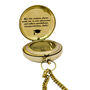 Engraved Push Button Compass For Graduation Gift, thumbnail 2 of 9