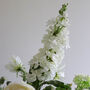 Faux White Flower Arrangement, thumbnail 4 of 5
