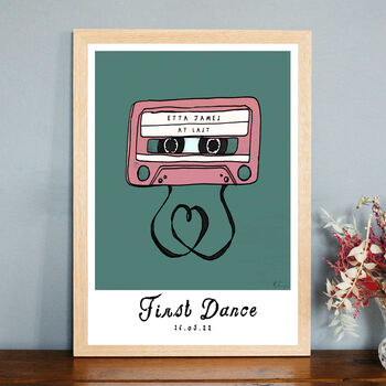 First Dance Personalised Fine Art Print, 2 of 3