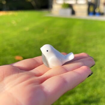 Porcelain Robin In Tiny Matchbox, 4 of 5