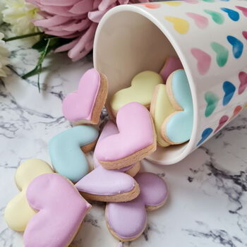 Mug Of Hearts Biscuits, Valentine's Biscuit Gift, 3 of 8