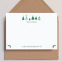 Pick Your Illustration Personalised Christmas Note Cards, thumbnail 1 of 4