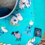 Moomin, Blue Ski Holiday Dog Bed, thumbnail 4 of 4