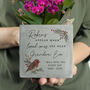 Personalised Robin Memorial Plant Pot, thumbnail 2 of 5