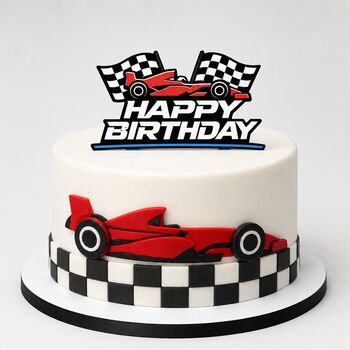F1 Style Racing Car Cake Decoration, 4 of 4