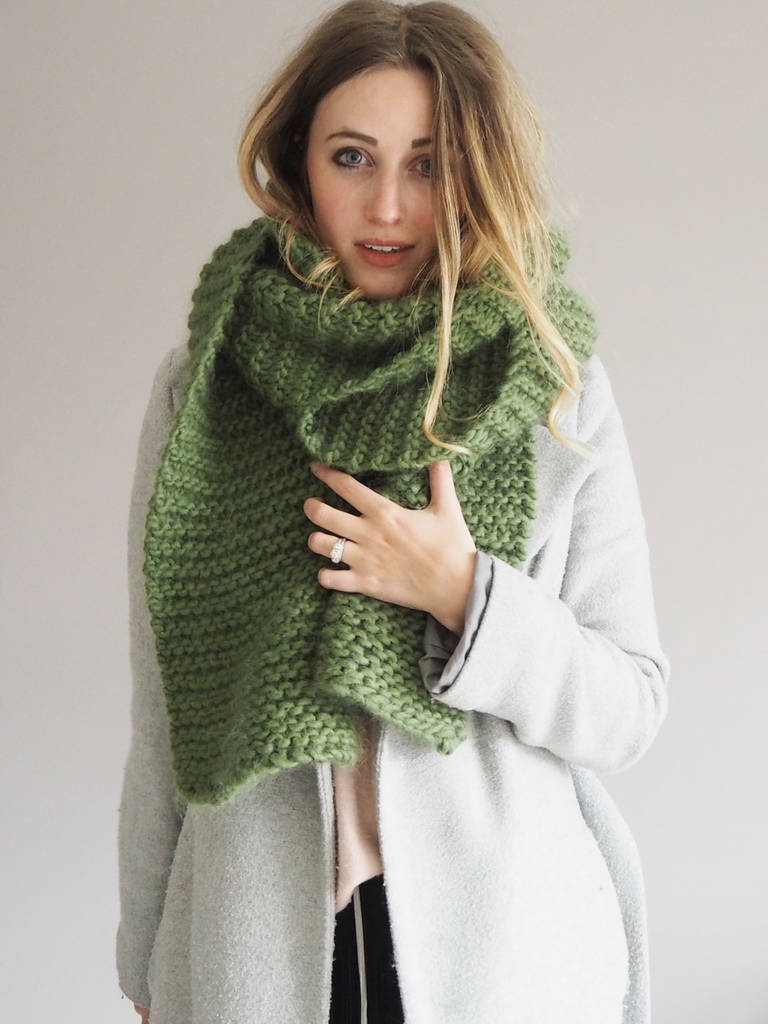 Scarf And Snood Knitting Kit By Lauren Aston Designs ...