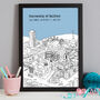 Personalised Salford Graduation Gift Print, thumbnail 3 of 9