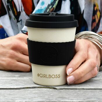'Girl Boss' Personalised Travel Mug, 2 of 7