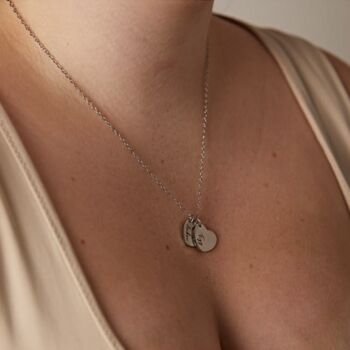 Personalised Heart Pendant Necklace Gift, 4 of 9