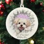Personalised Christmas Maltese Break Through, thumbnail 3 of 10