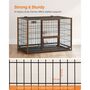 Heavy Duty Dog Crate Metal Dog Cage, thumbnail 4 of 7