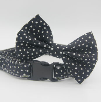 Black Star Dog Bow Tie, 5 of 6