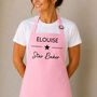 Personalised Star And Message Apron, thumbnail 2 of 9