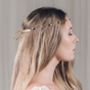 Star Swarovski Crystal Wedding Headband Hair Vine Star, thumbnail 11 of 12