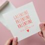 Personalised Galentine Palentine Valentine's Card, thumbnail 1 of 1