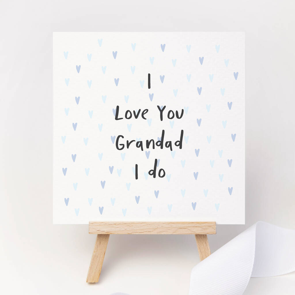 I Love You Grandad Card, 1 of 4