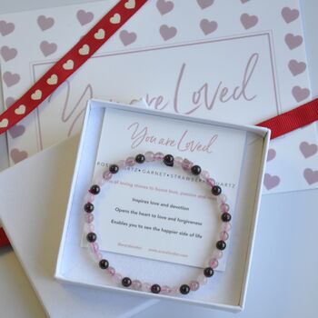 Heart Chakra Crystal Bracelet Gift For Love, 5 of 7