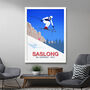 Val Gardena Downhill Ski Race Poster, thumbnail 2 of 6