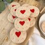 Felt Food Heart Jam Biscuit Set, thumbnail 7 of 9