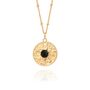 Black Onyx Sun Necklace, thumbnail 1 of 8