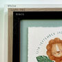 Personalised Lion Children's Print, thumbnail 4 of 4