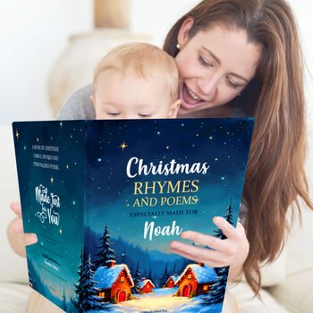 Christmas Rhymes And Personalised Poems Book, 2 of 11