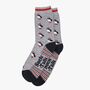 Puffin Bamboo Socks Men's Grey, thumbnail 3 of 4